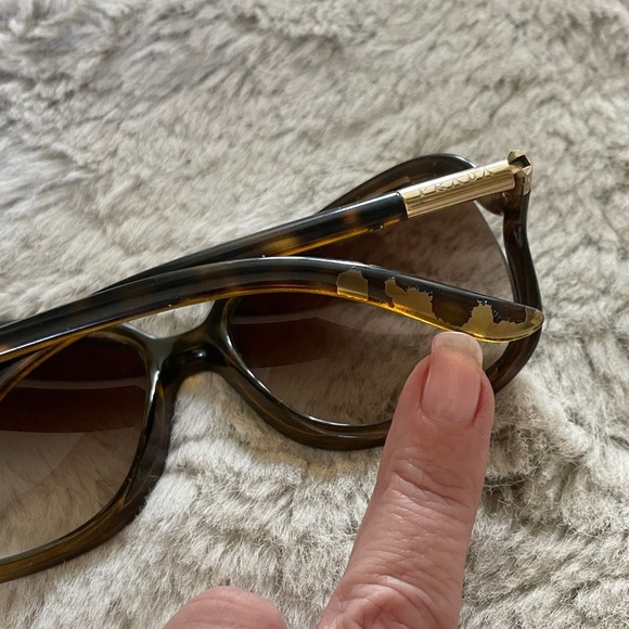 Prada Tortoise Shell Sunglasses - Picture 5 of 13